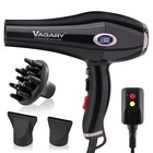 Professional 2200w Hair Dryer With Diffuser   Concentrator  Ionic  Low Noise  2