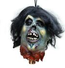 Life Size Halloween Props Scary Walking Dead Zombie Rotten Corpse Head