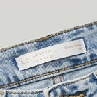 Lc Lauren Conrad Skinny Ankle Jeans Light Acid Wash Denim Pants Womens 14  J4
