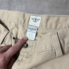 Vintage 90s   2000s Y2k Khaki Baggy Fit Cargo Guess Chinos Sz 34x32 Pants