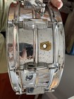Ludwig Vintage Chrome Snare Drum With Badge And Strainer