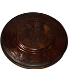 Vintage Ecuador Mitad Del Mundo Souvenir Decorative Wall Plate Round Plaque