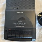 Sony Cassette Corder Portable Tape Recorder Player Tcm-929 Tested Working