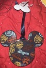 Rare Disney Mickey Mouse Icon Vacation Club Disc Christmas Ornament New Ceramic