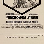 1971 The Andromeda Strain Official Advertising Publicity Promotion Pressbook