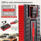 49800mah Car Jump Starter Booster Jumper Box Power Bank Battery Charger Portable