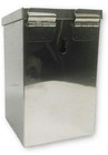 Stainless Steel Long Donation Coin Box And Money Piggy Bank Coin Gullak Freeship