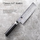 Shun Classic 6-1 2-inch Stainless-steel Nakiri Knife Handcrafted In Japan