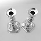 Spanish Candlesticks Pair 915 Silver Removable Weighted Bases