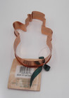 Wilton Solid Copper Large Snowman Cookie Cutter 5 5  New With Tag