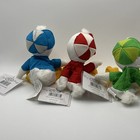 Lot 3 Disney Store Huey  Dewey And Louie Mini Bean Bag Plush Beanies