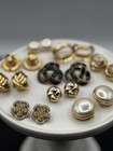 Lot Of 9 Pairs Vintage Retro   Modern Clip On   Post Earrings 70s 80s 90s To Now