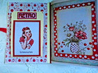 Handmade Junk Journal Retro vintage Theme Polka Dot Ladies