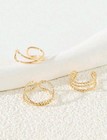 14k Gold Filled   Sterling Silver Toe Rings 925 Adjustable For Women Open Band