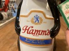 Vtg  1972 Hamm s  Beer Bear Ceramarte Decanter W tag Breweriana Advertising Sign