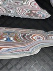 Fordite  - 8 Piece Group-  Fordite Frenzy    Detroit Agate - Presanded Fordite