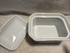 Apilco Porcelaine France Classic Whiteware Pate Box Rectangular Casserole W lid