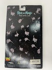 Rick And Morty 6 Piece Pin Set Plumbus Pickle Portal Gun Adult Swim Science New