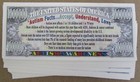 10  Autism Awareness Money Fake  Wholesale Lot  Million Dollar Bills  Free Ship