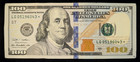 Series 2009 A  100 One Hundred Dollar Bill Star Note Fancy Serial Number
