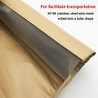 Stainless Steel Filter Screen Roll For Sifting Fibers And Microplastics