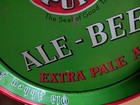 1940s Simon Pure Old Abbey Ale   Beer Buffalo Ny  12 Inch Metal Beer Tray