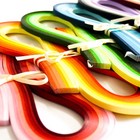 Multi-color Quilling Strips Set 720 Strips 36 Colors 54cm Length strip Paper    