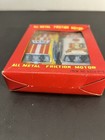Vintage Japanese Metal Friction Tin Litho Motor Cars Taxi And Police By Kyoel
