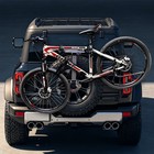New Spare Tire Mount Bike Rack Hold 2 Bikes Foldable For Ford Bronco Off-road
