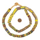Antique Venetian Millefiori African Trade Beads  20675 10mm Ghana Multicolor