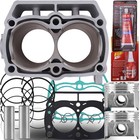 Top End Rebuild Kit For Polaris Sportsman 700 2002-2007 Cylinder Gaskets Piston