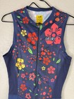 Sparx Floral Triathlon Trisuit Race Skinsuit Cycling Speed Suit Mens Large