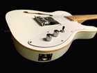 New 12 String Semi-hollow Vintage White Tl-style Custom  Electric Guitar