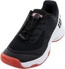 Wilson Size 4 Shoes Rush Pro Jr 4 0 Ql Juniors Black White Poppy Red Nib