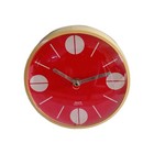 Vintage Krups Electronic Chron Pop Space Age Wall Clock Exc Working Condition 