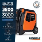 Generac Iq Series 3 800 Watt Dual Fuel 50-state Portable Inverter Generator