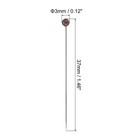 400pcs Sewing Pins  1 5 Inch Pearlized Ball Head Pins Straight Pin Brown