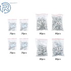 Versatile Riveting Kit 9 5   Gun With 400 Rivets For All Materials And Projects