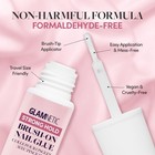 Glamnetic Super Strong Brush On Nail Glue   Brush Tip Applicator  Mess Free