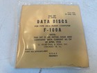 Vintage U s  Army Military Patch Name Tape F-100a Data Discs Case Lot Airborne