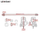 Rear Axle Adjuster Kit For Harley Touring Road King Electra Glide Ultra 2009-up