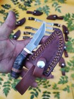 Lot Of 20 Handmade Damascus Steel Skinner Hunting Knives 6inch
