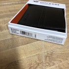 Dockers Mens Bifold Passcase Wallet Black Handcrafted Leather New