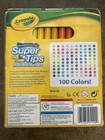 Crayola Super Tips Washable Markers Assorted Colors Art Drawing Craft School Set
