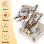 Robot Arm Kit Stem Building Toy Diy Mechanical Hand Robotics Kit For Kids Teens