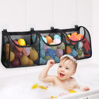 Bath Toy Storage  Bath Toy Holder  3 Compartment Large Openings Bath Toy Organiz