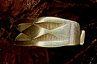 Navajo Nora Tahe Bill Stampwork Sterling Silver Cuff Bracelet 6 1 4 