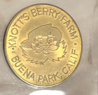 Knotts Berry Farm  Good Luck Token As Featured In Lucky Coins Book Buena Park Ca