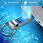 Usb Flash Drive 256gb Waterproof Usb Stick High Speed Memory Stick With Keychain