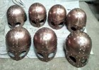 Viking Armor Helmet Spectacle Medieval Armour Steel Helmet Lot Of 7 Unit Gifts